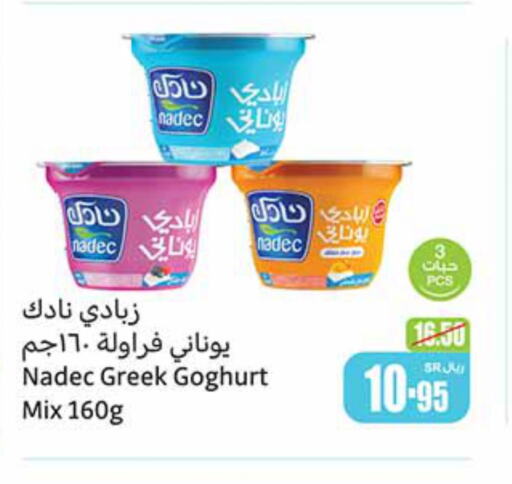 NADEC Greek Yoghurt  in Othaim Markets in KSA, Saudi Arabia, Saudi - Yanbu