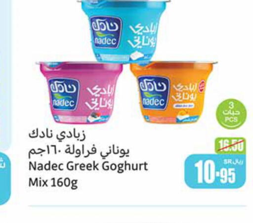 NADEC Greek Yoghurt  in Othaim Markets in KSA, Saudi Arabia, Saudi - Dammam