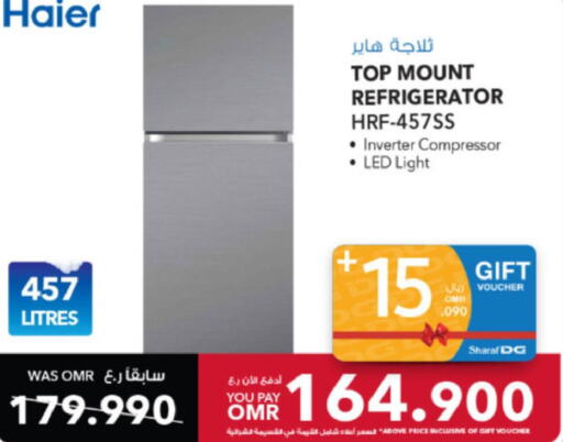 HAIER Refrigerator  in Sharaf DG  in Oman - Salalah