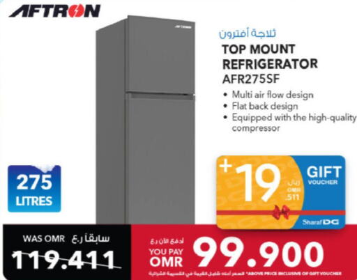 AFTRON Refrigerator  in Sharaf DG  in Oman - Sohar