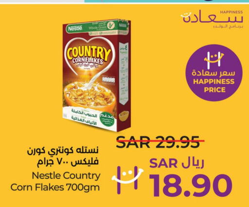 NESTLE COUNTRY Corn Flakes  in LULU Hypermarket in KSA, Saudi Arabia, Saudi - Tabuk