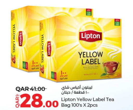 Lipton Tea Bags  in LuLu Hypermarket in Qatar - Al Rayyan