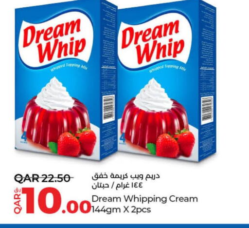 DREAM WHIP Whipping / Cooking Cream  in لولو هايبرماركت in قطر - الوكرة