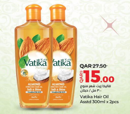 VATIKA Hair Oil  in LuLu Hypermarket in Qatar - Doha