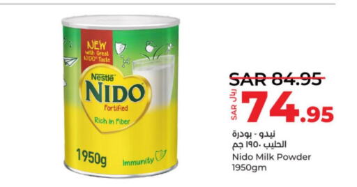 NESTLE Milk Powder  in LULU Hypermarket in KSA, Saudi Arabia, Saudi - Riyadh