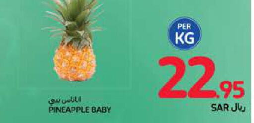  Pineapple  in Carrefour in KSA, Saudi Arabia, Saudi - Sakaka