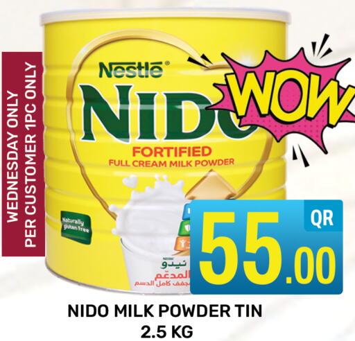 NIDO Milk Powder  in مجلس هايبرماركت in قطر - الدوحة