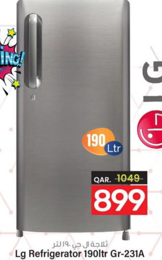 LG Refrigerator  in Paris Hypermarket in Qatar - Al-Shahaniya