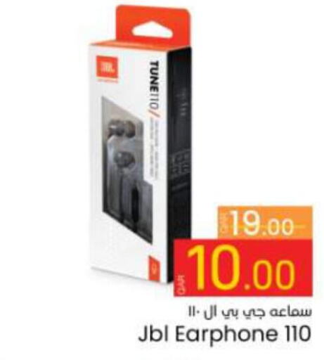 JBL Earphone  in Paris Hypermarket in Qatar - Al-Shahaniya