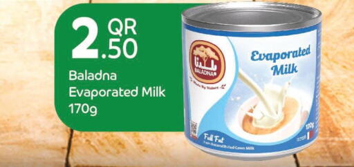 BALADNA Evaporated Milk  in Family Food Centre in Qatar - Al-Shahaniya