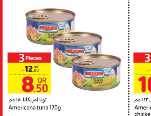 AMERICANA Tuna - Canned  in كارفور in قطر - الريان