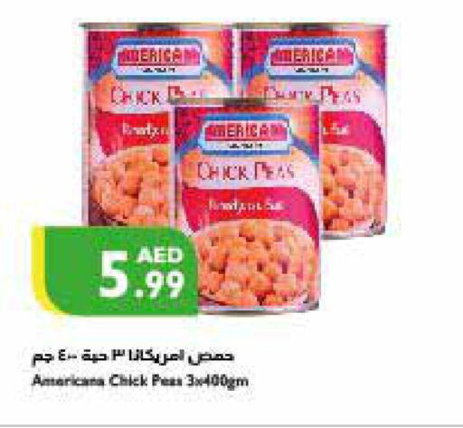 AMERICANA Chick Peas  in إسطنبول سوبرماركت in الإمارات العربية المتحدة , الامارات - ٱلْعَيْن‎