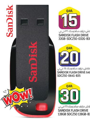 SANDISK Flash Drive  in Saudia Hypermarket in Qatar - Doha