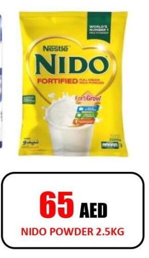 NIDO Milk Powder  in جفت داي هايبرماركت in الإمارات العربية المتحدة , الامارات - الشارقة / عجمان