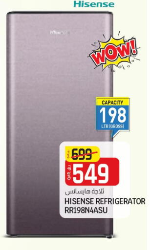HISENSE Refrigerator  in Saudia Hypermarket in Qatar - Al-Shahaniya