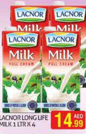 LACNOR Long Life / UHT Milk  in مركز النخيل هايبرماركت in الإمارات العربية المتحدة , الامارات - الشارقة / عجمان