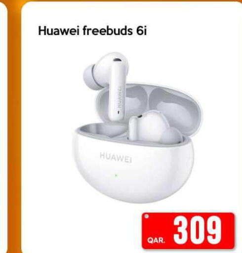 HUAWEI Earphone  in آي كونكت in قطر - الشحانية