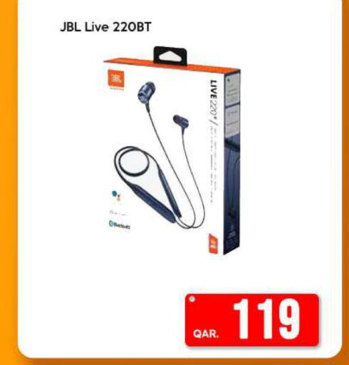 JBL Earphone  in iCONNECT  in Qatar - Al Rayyan