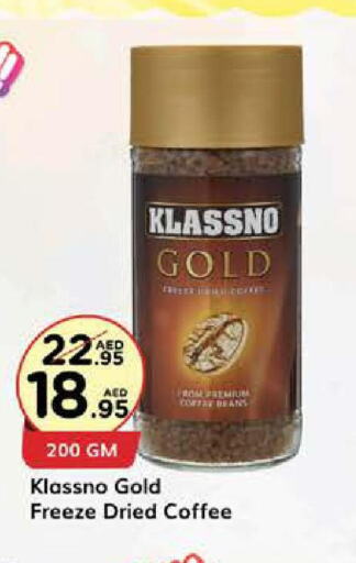 KLASSNO Coffee  in West Zone Supermarket in UAE - Sharjah / Ajman