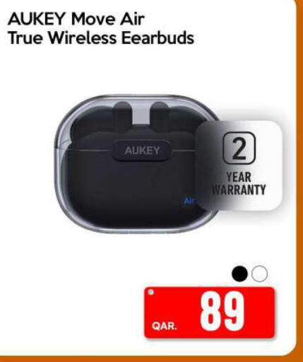 AUKEY Earphone  in آي كونكت in قطر - الدوحة