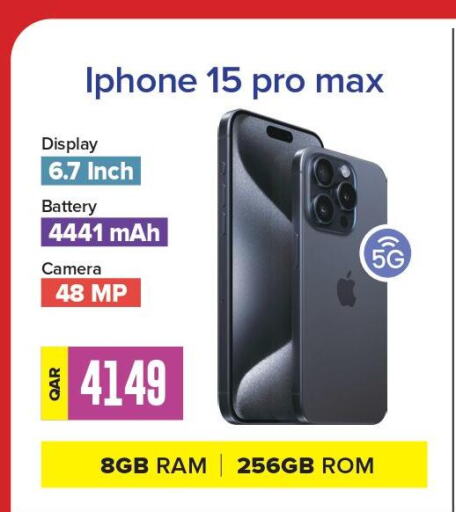 APPLE iPhone 15  in Best In Town in Qatar - Al Khor