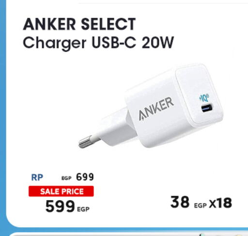 Anker Charger  in متاجر هواتف دبي in Egypt - القاهرة