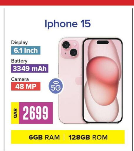 APPLE iPhone 15  in Best In Town in Qatar - Al Khor