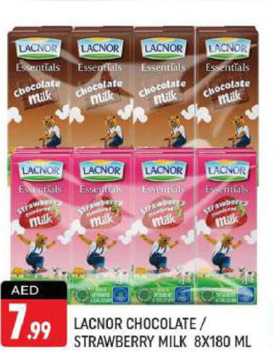 LACNOR Flavoured Milk  in شكلان ماركت in الإمارات العربية المتحدة , الامارات - دبي