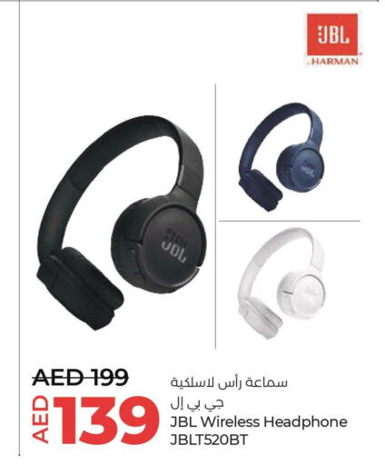 JBL Earphone  in لولو هايبرماركت in الإمارات العربية المتحدة , الامارات - ٱلْفُجَيْرَة‎