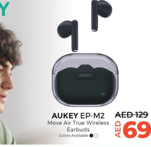 AUKEY Earphone  in Lulu Hypermarket in UAE - Fujairah