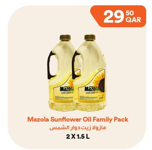 MAZOLA Sunflower Oil  in Talabat Mart in Qatar - Umm Salal