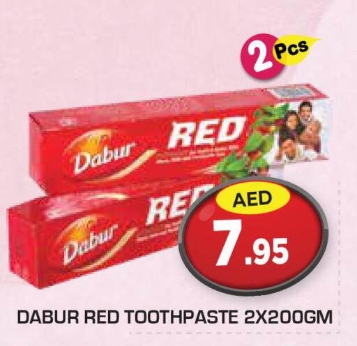 DABUR RED Toothpaste  in سنابل بني ياس in الإمارات العربية المتحدة , الامارات - أبو ظبي