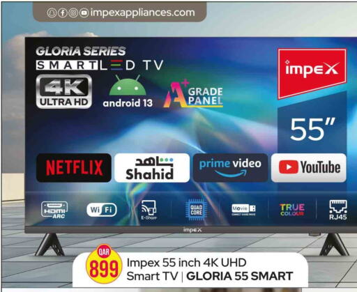 IMPEX Smart TV  in Rawabi Hypermarkets in Qatar - Al Wakra