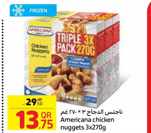AMERICANA Chicken Nuggets  in Carrefour in Qatar - Al-Shahaniya