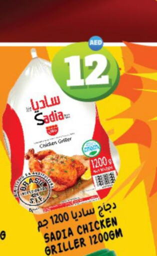 SADIA Frozen Whole Chicken  in هاشم هايبرماركت in الإمارات العربية المتحدة , الامارات - الشارقة / عجمان