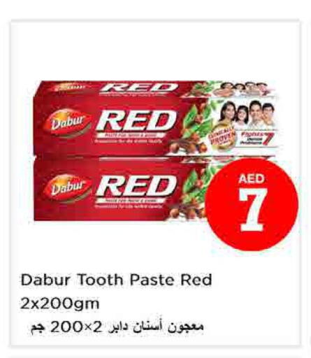 DABUR RED Toothpaste  in Nesto Hypermarket in UAE - Sharjah / Ajman