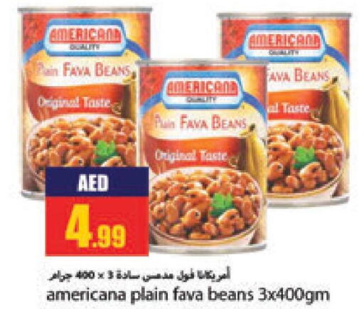 AMERICANA Fava Beans  in  روابي ماركت عجمان in الإمارات العربية المتحدة , الامارات - الشارقة / عجمان