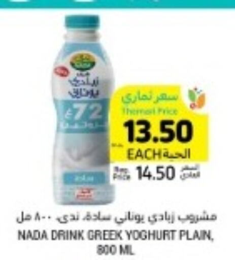 NADA Greek Yoghurt  in Tamimi Market in KSA, Saudi Arabia, Saudi - Al Hasa