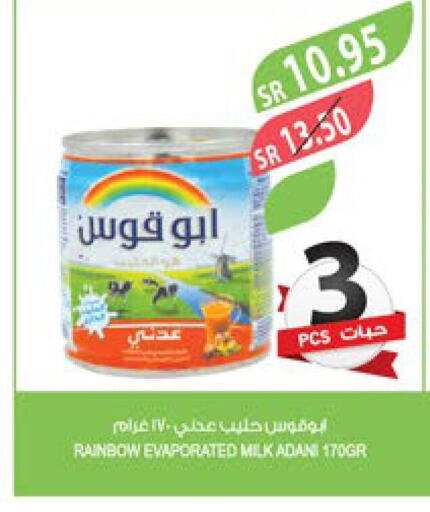 RAINBOW Evaporated Milk  in Farm  in KSA, Saudi Arabia, Saudi - Saihat