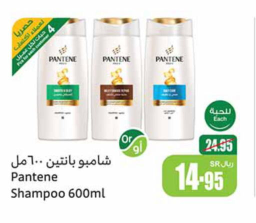PANTENE Shampoo / Conditioner  in Othaim Markets in KSA, Saudi Arabia, Saudi - Al Hasa