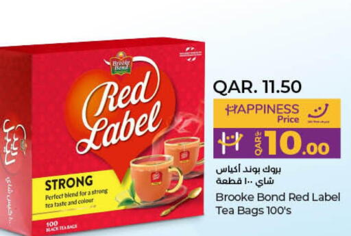 RED LABEL Tea Bags  in LuLu Hypermarket in Qatar - Al Rayyan