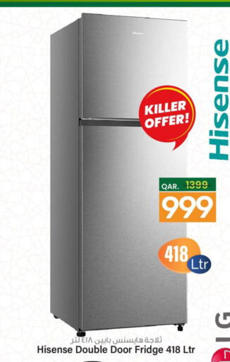 HISENSE Refrigerator  in باريس هايبرماركت in قطر - الشحانية