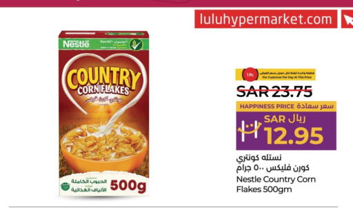 COUNTRY Corn Flakes  in LULU Hypermarket in KSA, Saudi Arabia, Saudi - Saihat