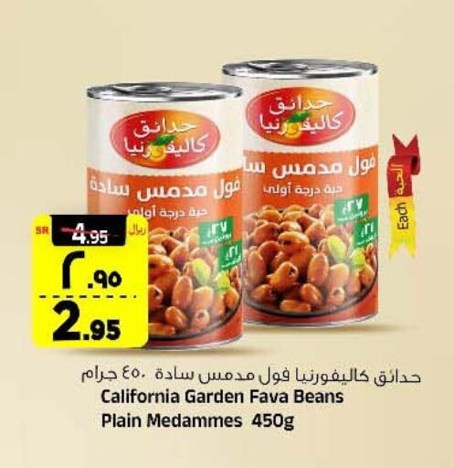 CALIFORNIA Fava Beans  in Al Madina Hypermarket in KSA, Saudi Arabia, Saudi - Riyadh