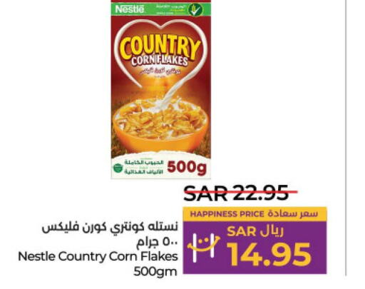 NESTLE COUNTRY Corn Flakes  in LULU Hypermarket in KSA, Saudi Arabia, Saudi - Jeddah