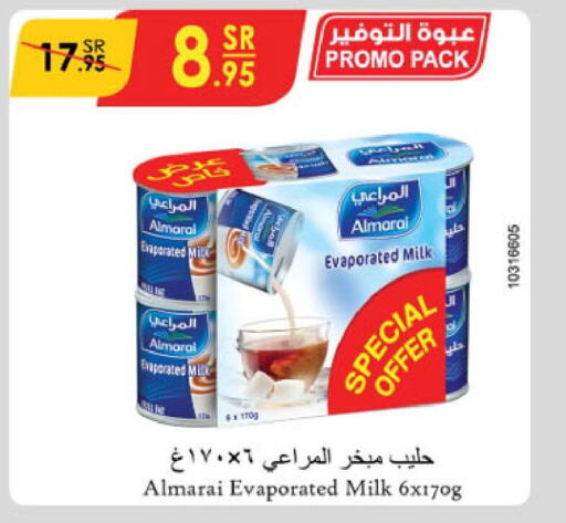 ALMARAI Evaporated Milk  in Danube in KSA, Saudi Arabia, Saudi - Khamis Mushait