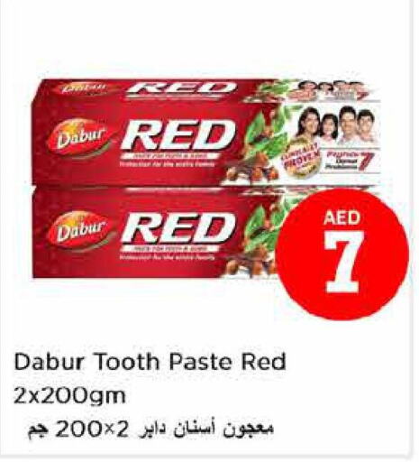 DABUR RED Toothpaste  in Nesto Hypermarket in UAE - Dubai