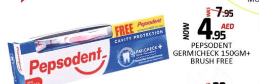 PEPSODENT Toothpaste  in مانجو هايبرماركت in الإمارات العربية المتحدة , الامارات - الشارقة / عجمان
