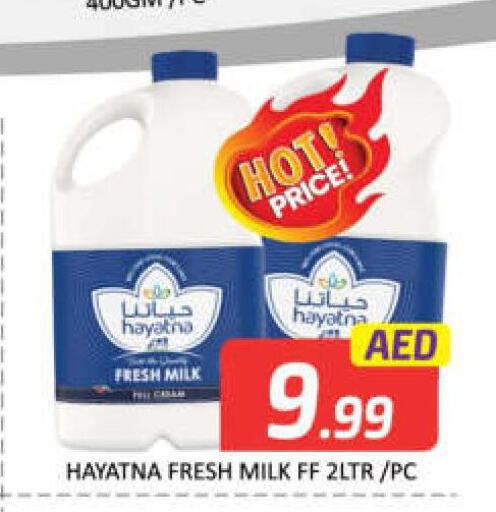 HAYATNA Fresh Milk  in Mango Hypermarket LLC in UAE - Dubai