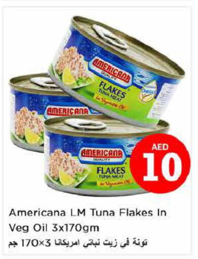AMERICANA Tuna - Canned  in Nesto Hypermarket in UAE - Abu Dhabi